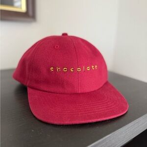 New Burgundy Chocolate Skateboards Embroidered Adjustable Snap Hat